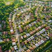 Luftbild einer Siedlung | Immobilienbewertung