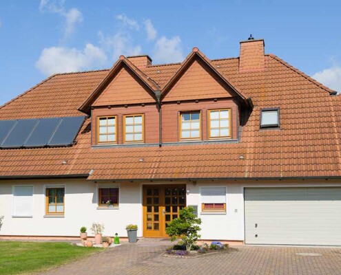 Haus mit Garten