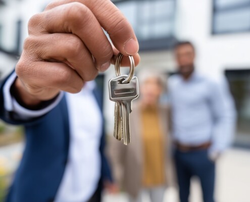 Erfolgreiche Schlüsselübergabe